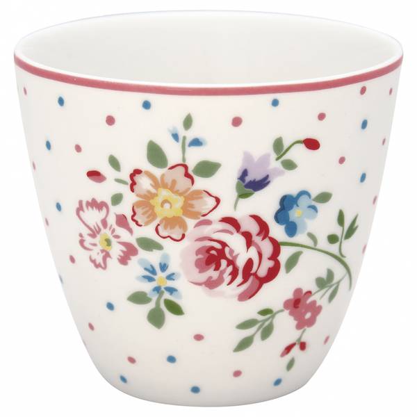 GreenGate, lattekopp Belle white