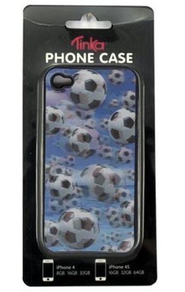 Sam & Sofie , Tinka Iphone cover for Iphone 4/4S , 3 D fotball s