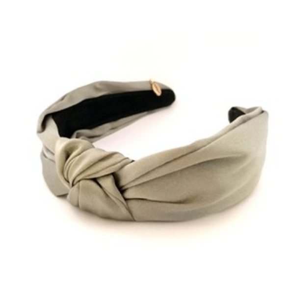 Noma, Hårbøyle knute silke/satin dusty green