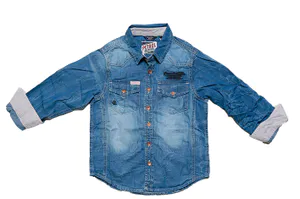 Hovedbilde Petrol, denimskjorte