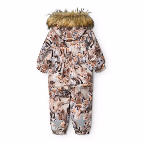  Molo vinterdress Pyxis fur playing foxes