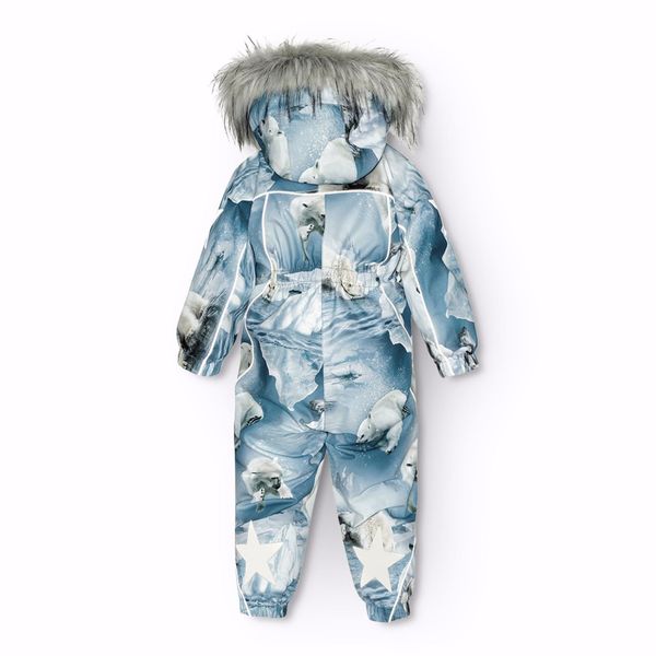  Molo vinterdress Pyxis fur polar bear joy