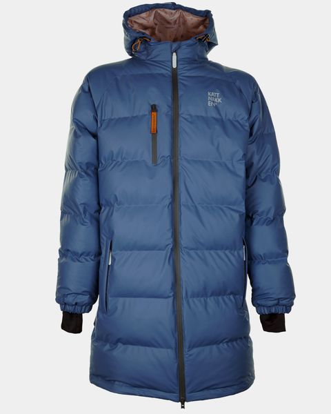 Kattnakken , Bobleregnjakke lang sludd voksen sl&aring;tter&oslash;y