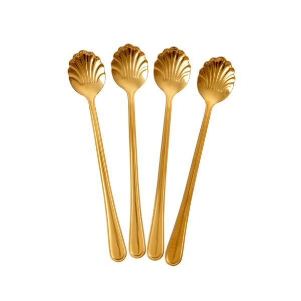 Rice,  lange tskjeer,  seashell gold