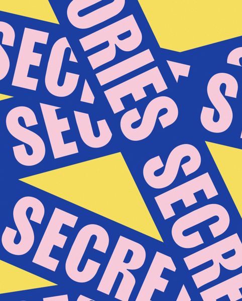 Nuuna, notatbok Graphic L , Secret stories