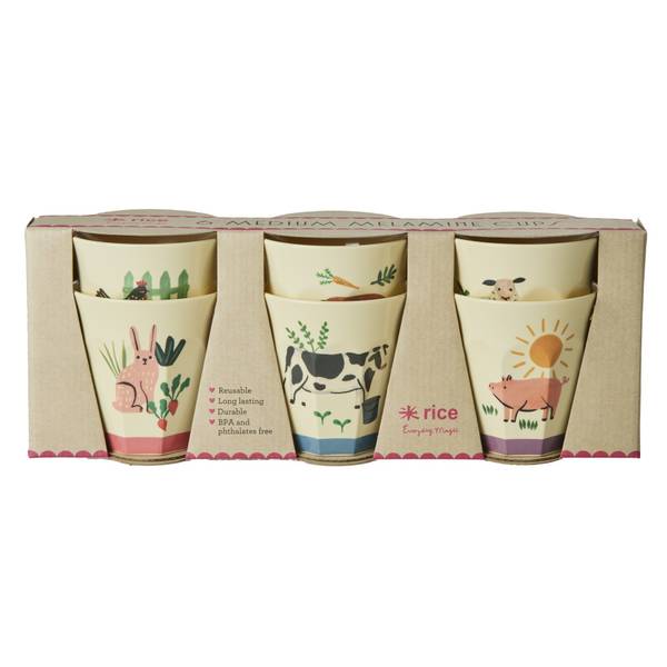 Rice, 6 pk kopper medium, farm print