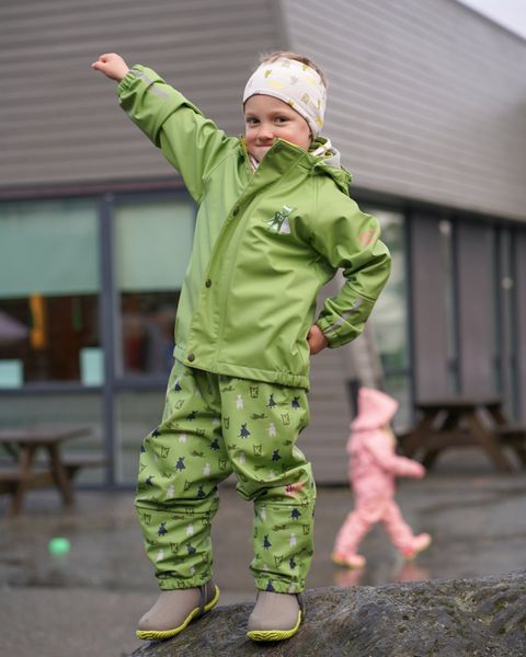 Kattnakken , Plask regnsett supergr&oslash;nn