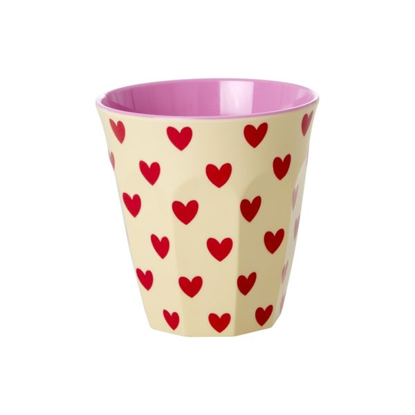 Rice, kopp darling heart print